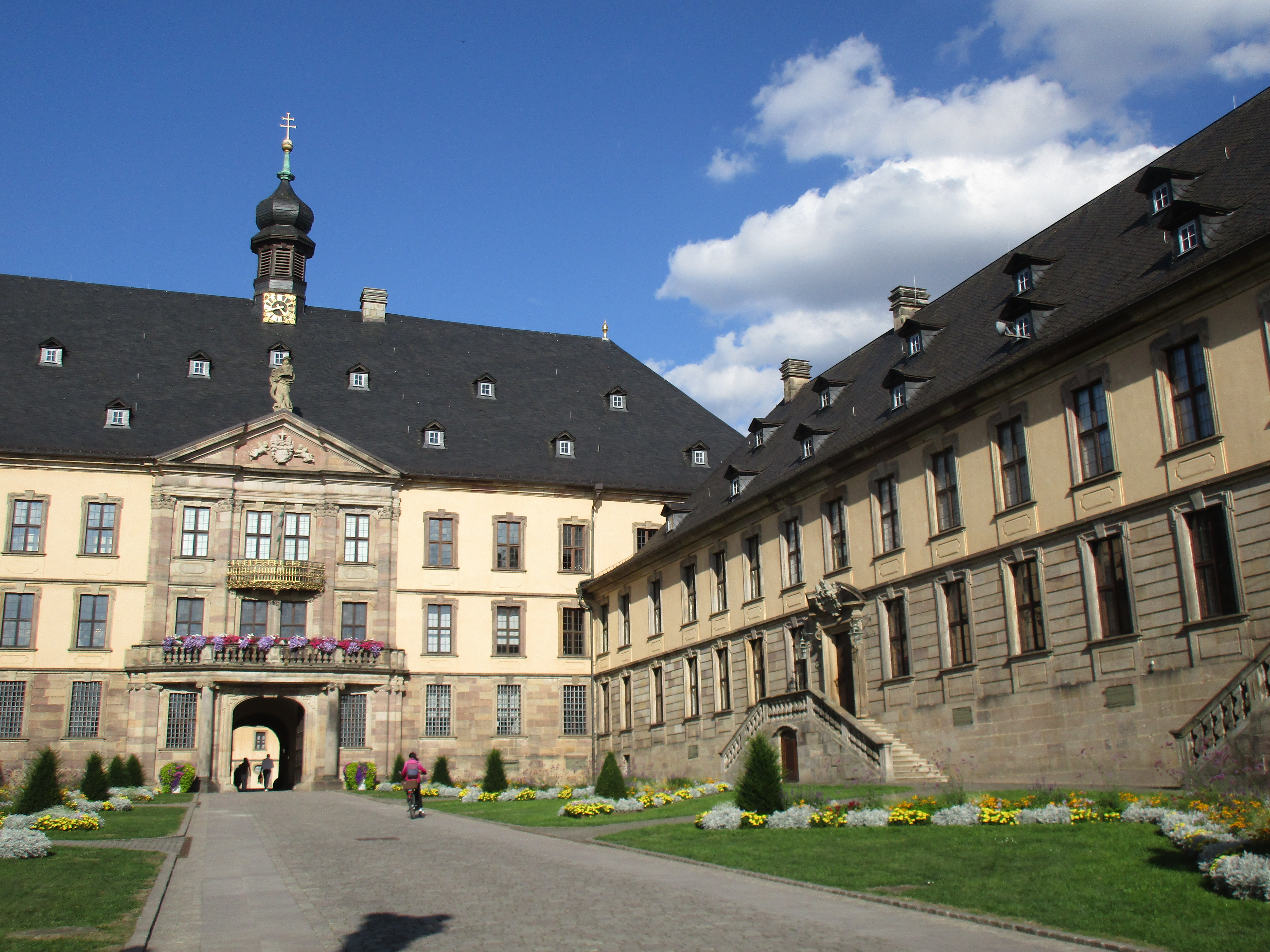 Blick auf das Stadtschloss Fulda