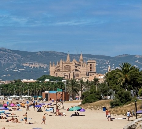 Kathedrale La Seu in Palma de Mallorca