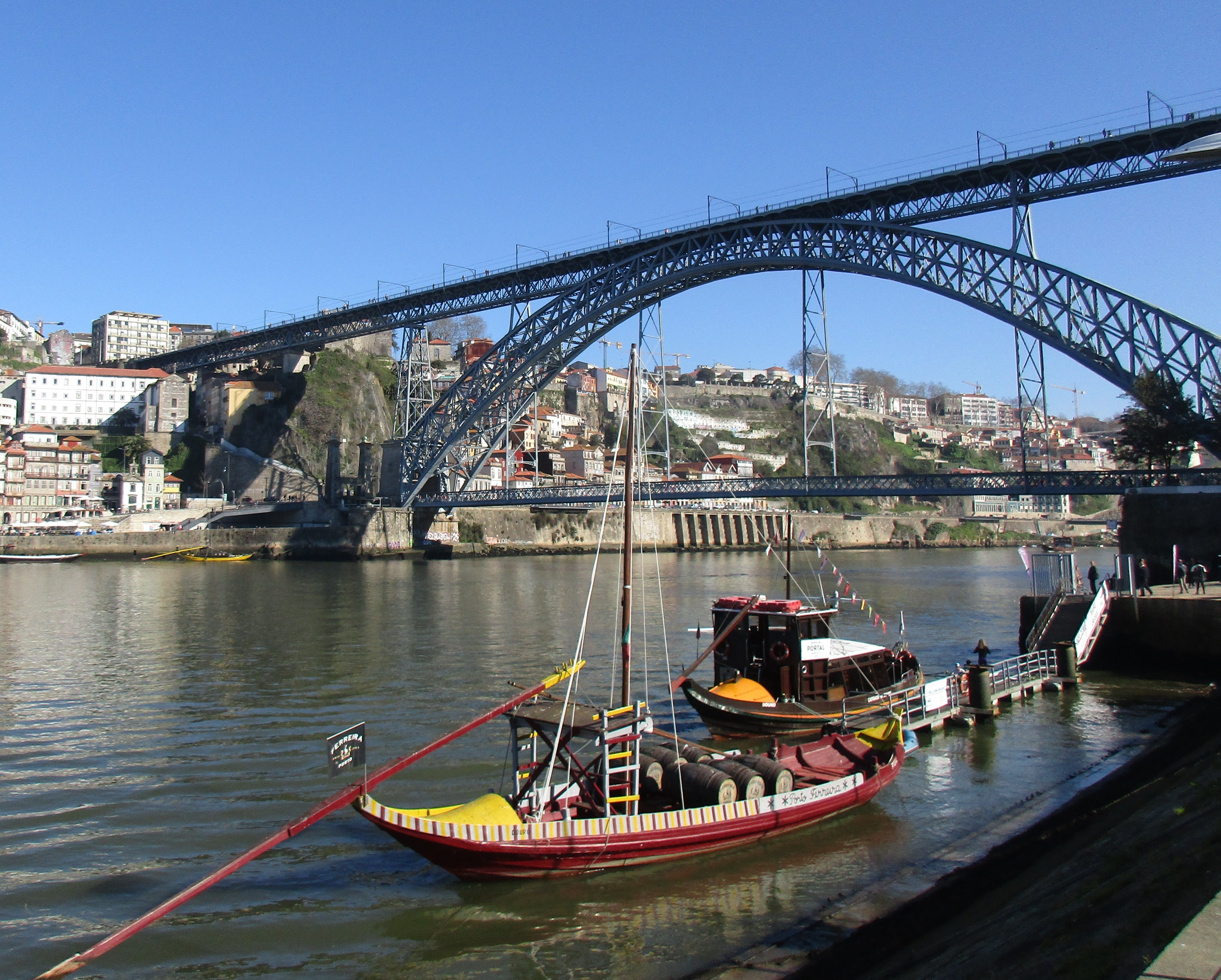 Ribeira und Ponte Dom Luís I in Porto
