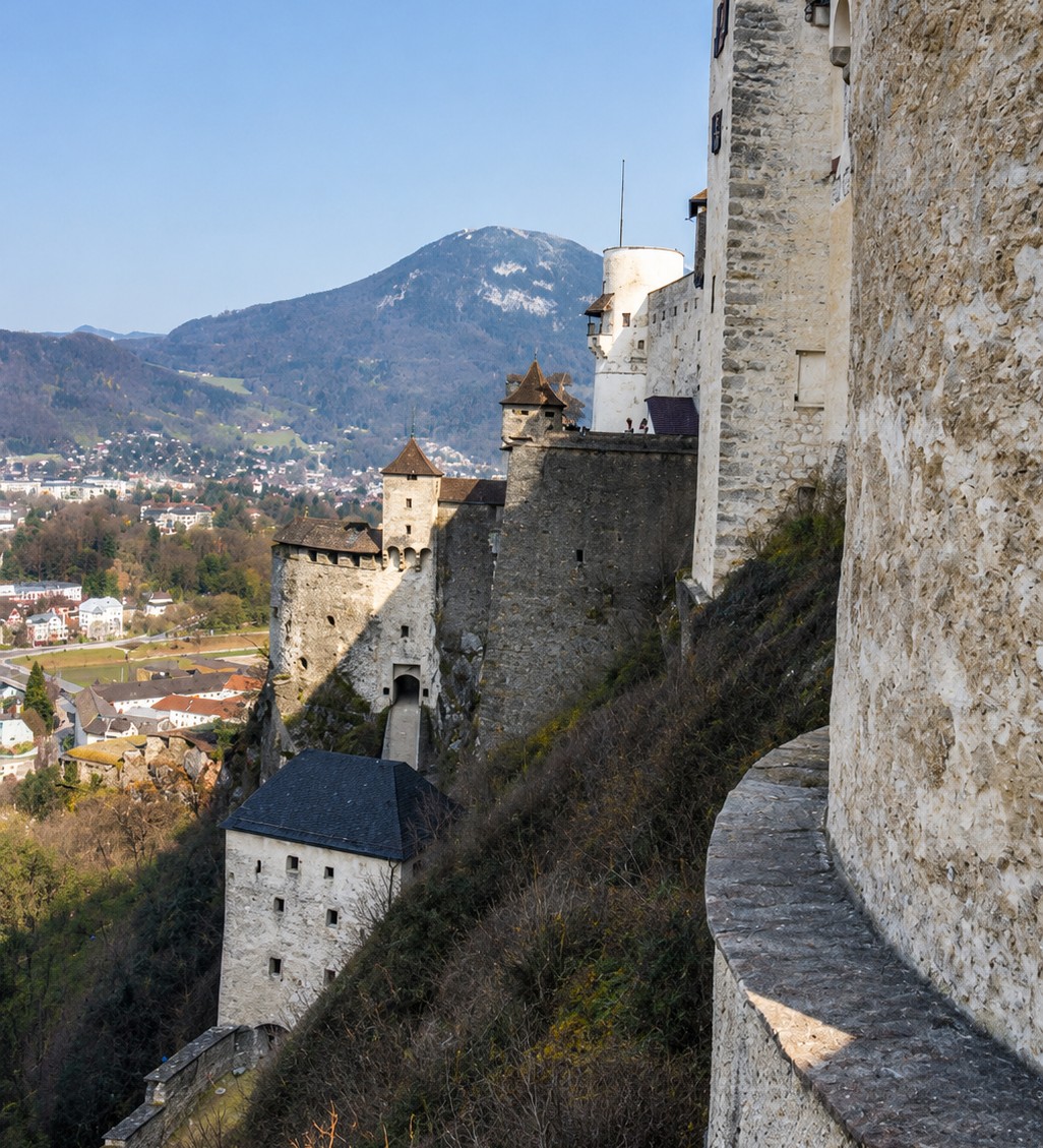 Festung Hohensalzburg und Altstadt