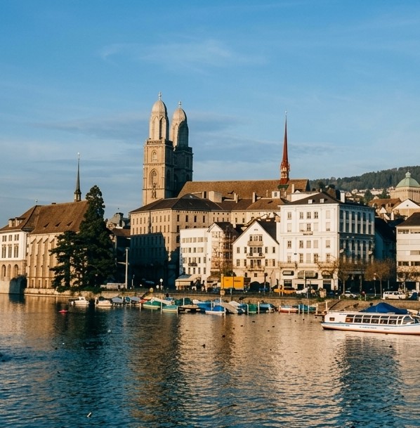 Grossmünster und Altstadt Zürich